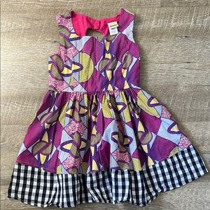 Harajuku Mini Target Color-Block Abstract Size Medium 7/8
